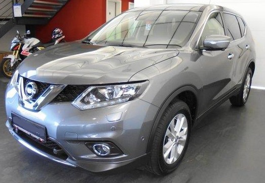 Left hand drive NISSAN X TRAIL 1,6 dCi Acenta X-Tronic Navi LED Kamera